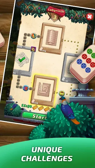 Скачать Mahjong Village с модом — Много денег — скриншот 3