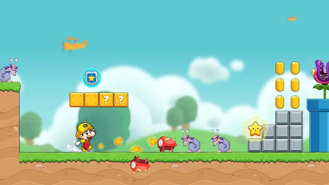 Скачать Bean's World Super: Run Games на Андроид — Много денег — скриншот 2