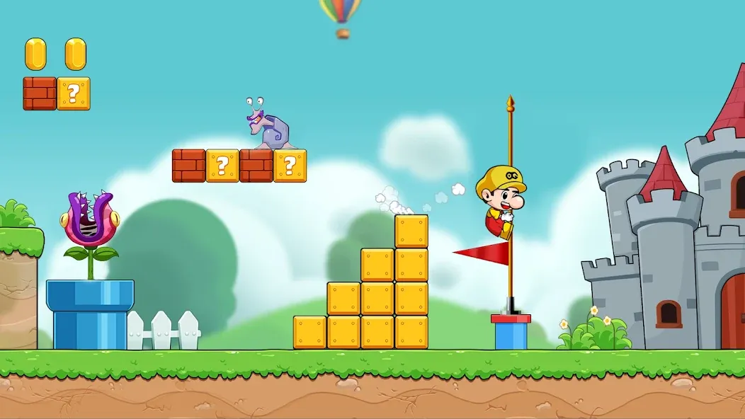 Скачать Bean's World Super: Run Games на Андроид — Много денег — скриншот 3