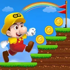 Скачать Bean's World Super: Run Games на Андроид — Много денег