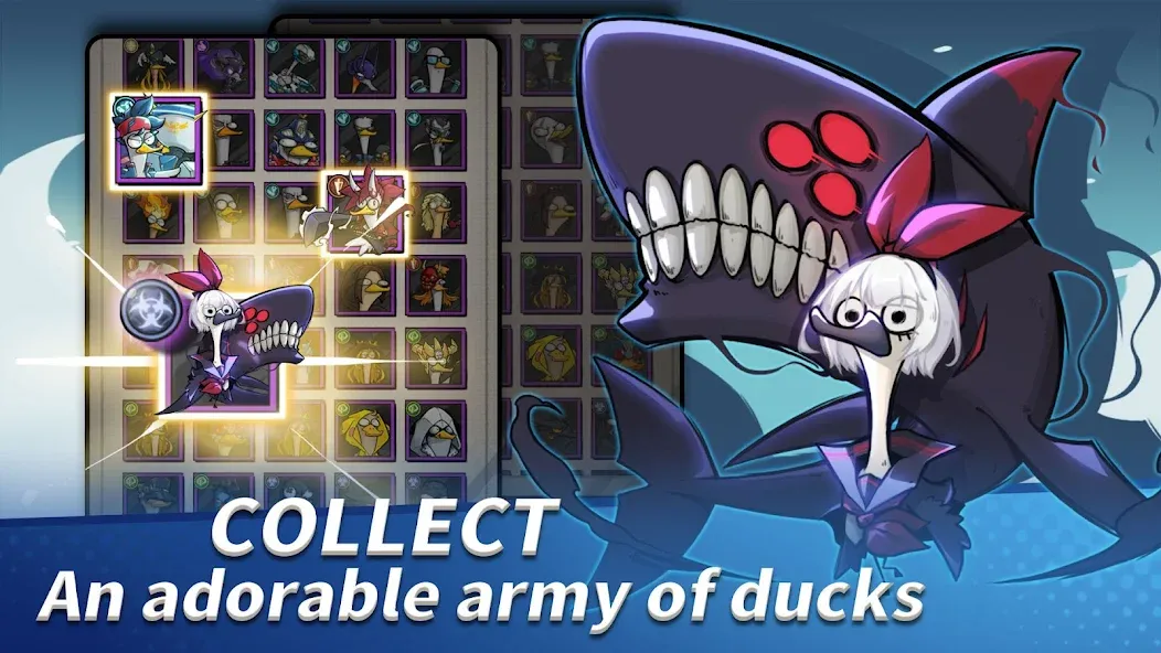 Merge Duck 2: Idle RPG MOD APK на Android — Много денег — скриншот 3
