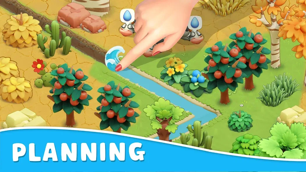Скачать Coco Valley: Farm Adventure (Мод: Много денег и энергии) на Андроид — скриншот 2