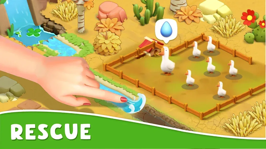 Скачать Coco Valley: Farm Adventure (Мод: Много денег и энергии) на Андроид — скриншот 3