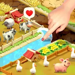 Скачать Coco Valley: Farm Adventure (Мод: Много денег и энергии) на Андроид