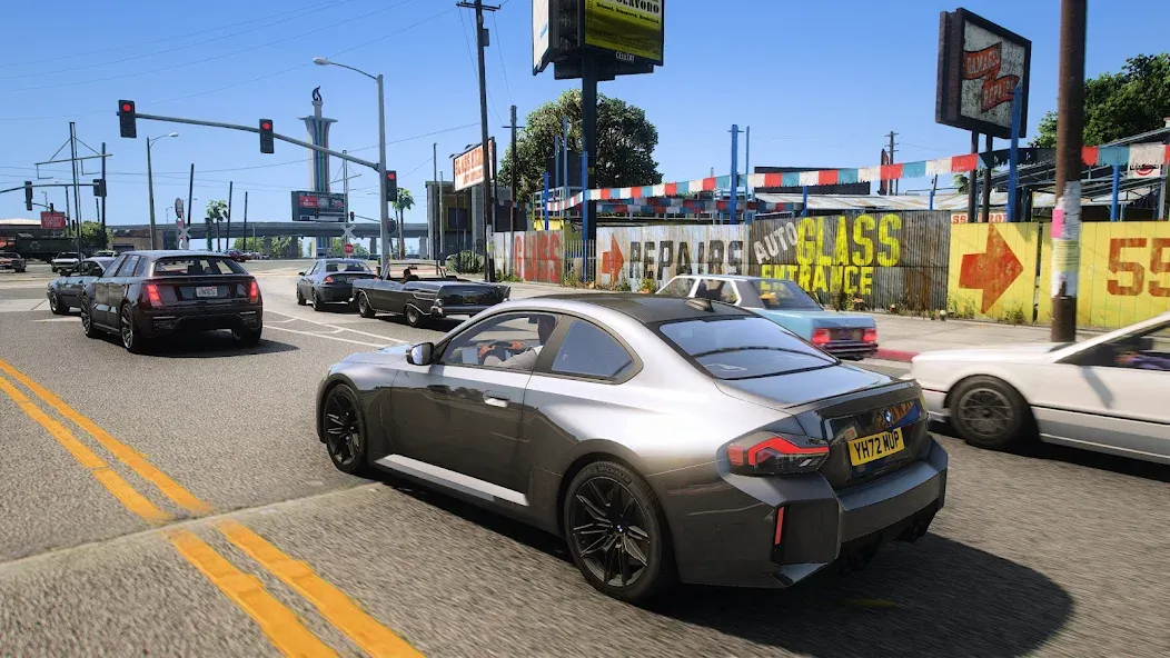 Car Driving City Racing Games на Андроид — Много денег и все машины открыты — скриншот 5