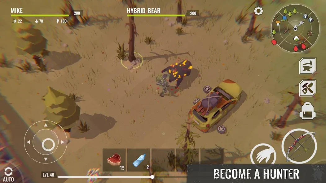 Скачать No Way To Die: Survival на телефон — Бессмертие и бесконечные ресурсы — скриншот 5