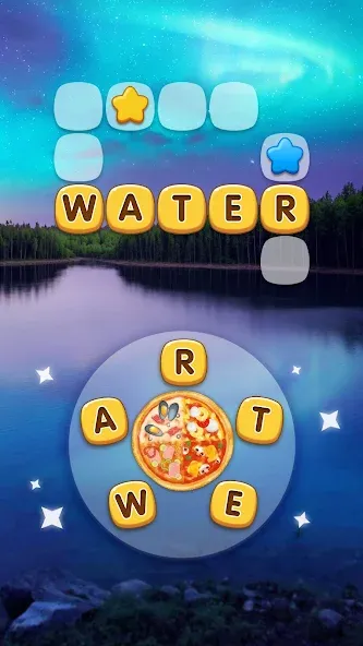 Скачать взломанную Word Pizza - Word Games — Много денег — скриншот 4 Скачать взломанную Word Pizza - Word Games — Много денег — скриншот 4