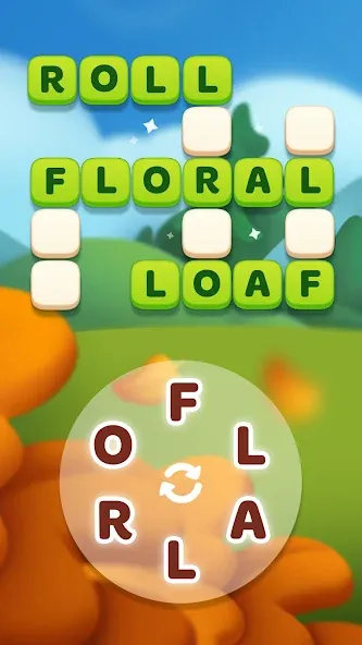 Word Spells: Word Puzzle Game на Андроид — Мод Много денег — скриншот 1