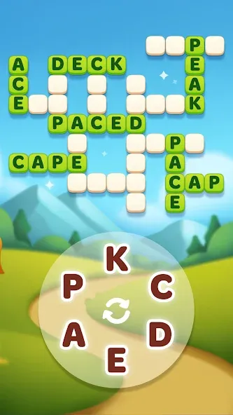 Word Spells: Word Puzzle Game на Андроид — Мод Много денег — скриншот 3