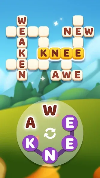 Word Spells: Word Puzzle Game на Андроид — Мод Много денег — скриншот 4