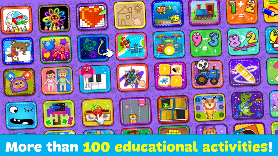 Взломанная Coloring & Learn на Андроид — Все открыто — скриншот 2