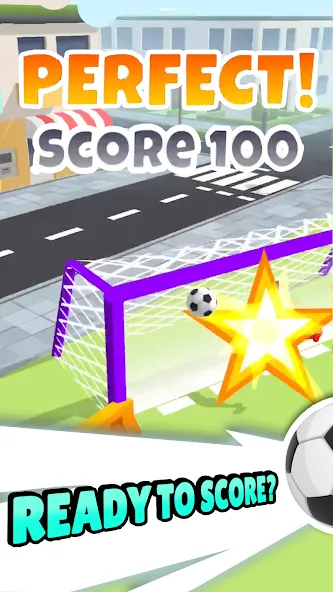Скачать взлом Crazy Kick! Fun Football game на Андроид — Много денег и без рекламы — скриншот 1