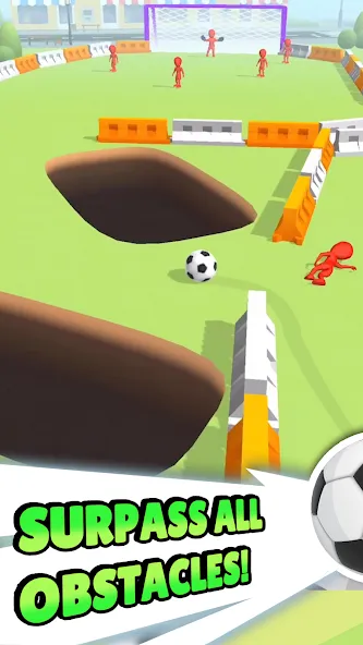 Скачать взлом Crazy Kick! Fun Football game на Андроид — Много денег и без рекламы — скриншот 4