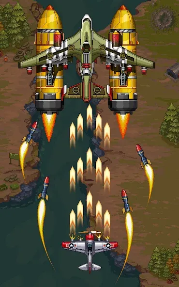 Скачать 1945 Air Force: Airplane games — Последняя версия (Много денег) — скриншот 5