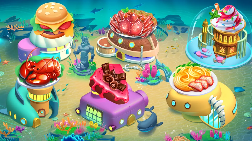 Скачать Cooking Aquarium - A Star Chef на Андроид — Много денег — скриншот 1 Скачать Cooking Aquarium - A Star Chef на Андроид — Много денег — скриншот 1