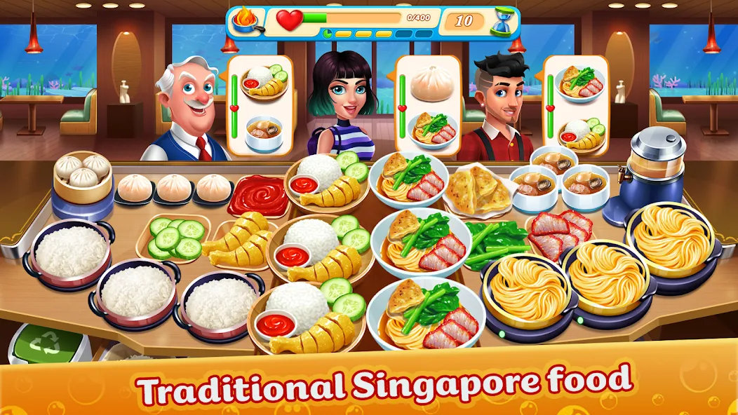 Скачать Cooking Aquarium - A Star Chef на Андроид — Много денег — скриншот 4 Скачать Cooking Aquarium - A Star Chef на Андроид — Много денег — скриншот 4