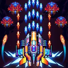 Скачать взлом Galaxiga Arcade Shooting Game на Андроид — Много денег