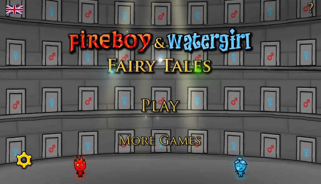 Взлом Fireboy & Watergirl FairyTales — Все уровни открыты — скриншот 1