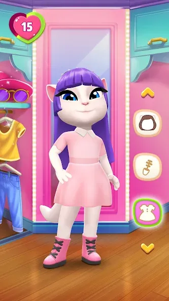 My Talking Angela 2 — Много денег — скриншот 1