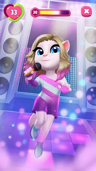 My Talking Angela 2 — Много денег — скриншот 3