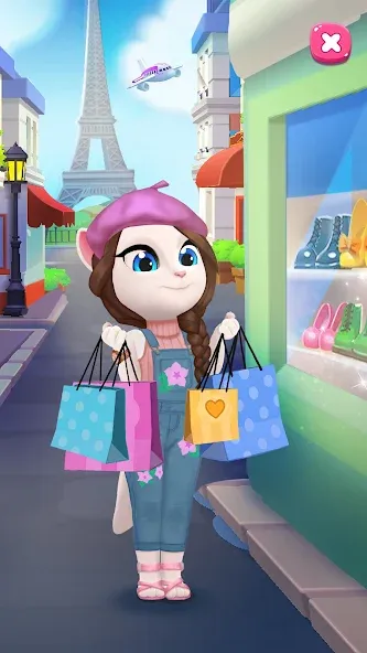My Talking Angela 2 — Много денег — скриншот 4