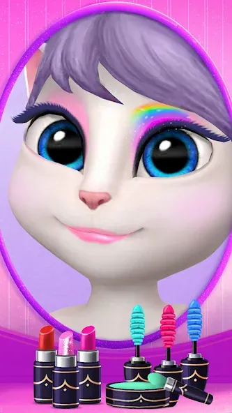 My Talking Angela Mod APK Много денег — Скачать на Андроид — скриншот 2