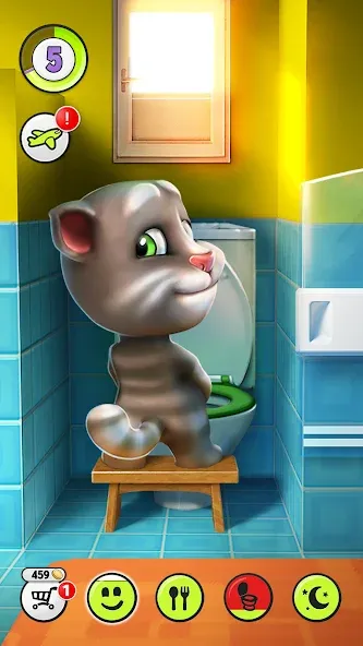 Скачать My Talking Tom с модом — Много денег и без рекламы — скриншот 2