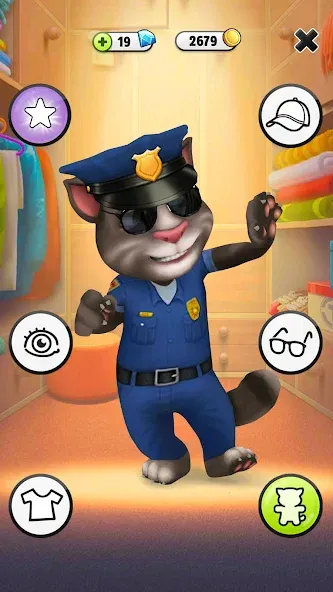 Скачать My Talking Tom с модом — Много денег и без рекламы — скриншот 4