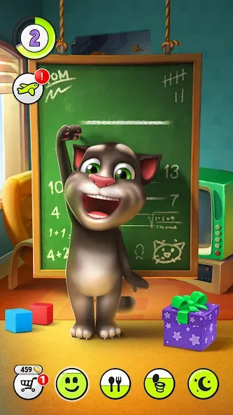 Скачать My Talking Tom с модом — Много денег и без рекламы — скриншот 5
