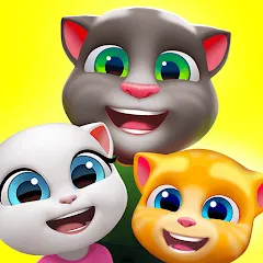 Скачать My Talking Tom Friends на Андроид — Много денег