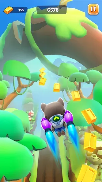 Talking Tom Time Rush MOD — Много денег на Андроид — скриншот 3 Talking Tom Time Rush MOD — Много денег на Андроид — скриншот 3
