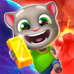 Talking Tom Time Rush MOD — Много денег на Андроид