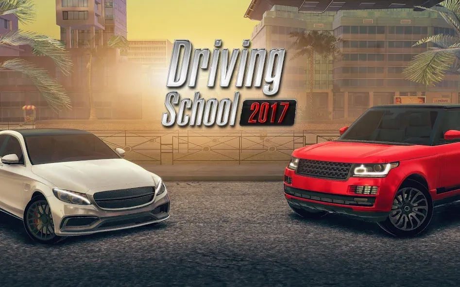 Скачать Driving School 2017 на Android — Много денег и всё открыто — скриншот 1