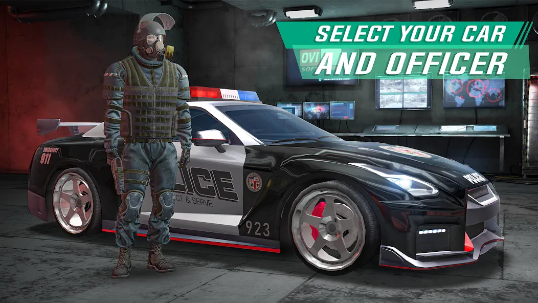 Police Sim 2022 Cop Simulator на Андроид — Мод Много денег — скриншот 2