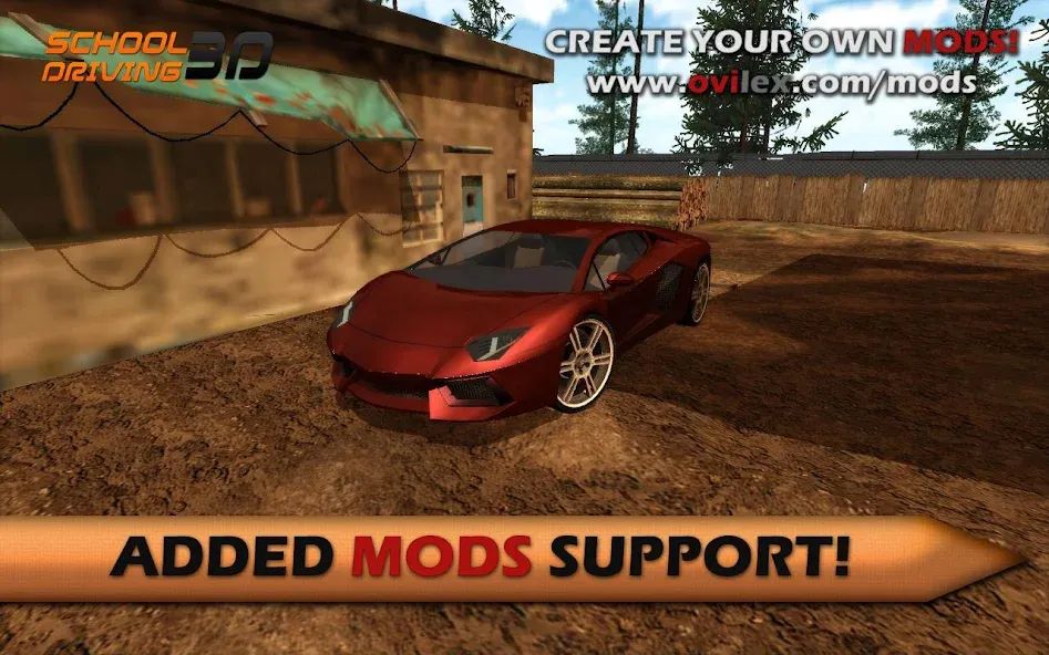 Скачать School Driving 3D с модом — Много денег и все машины открыты — скриншот 2 Скачать School Driving 3D с модом — Много денег и все машины открыты — скриншот 2