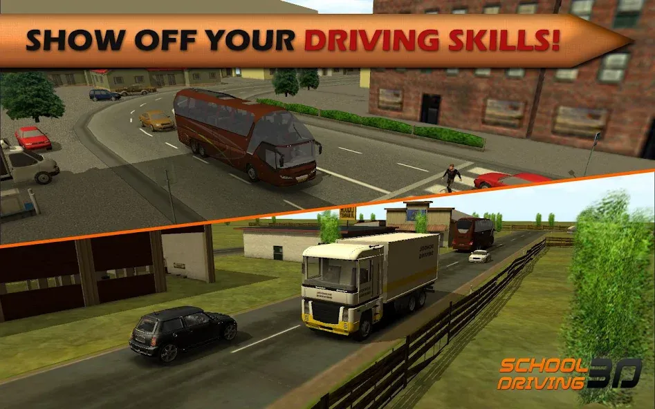Скачать School Driving 3D с модом — Много денег и все машины открыты — скриншот 5