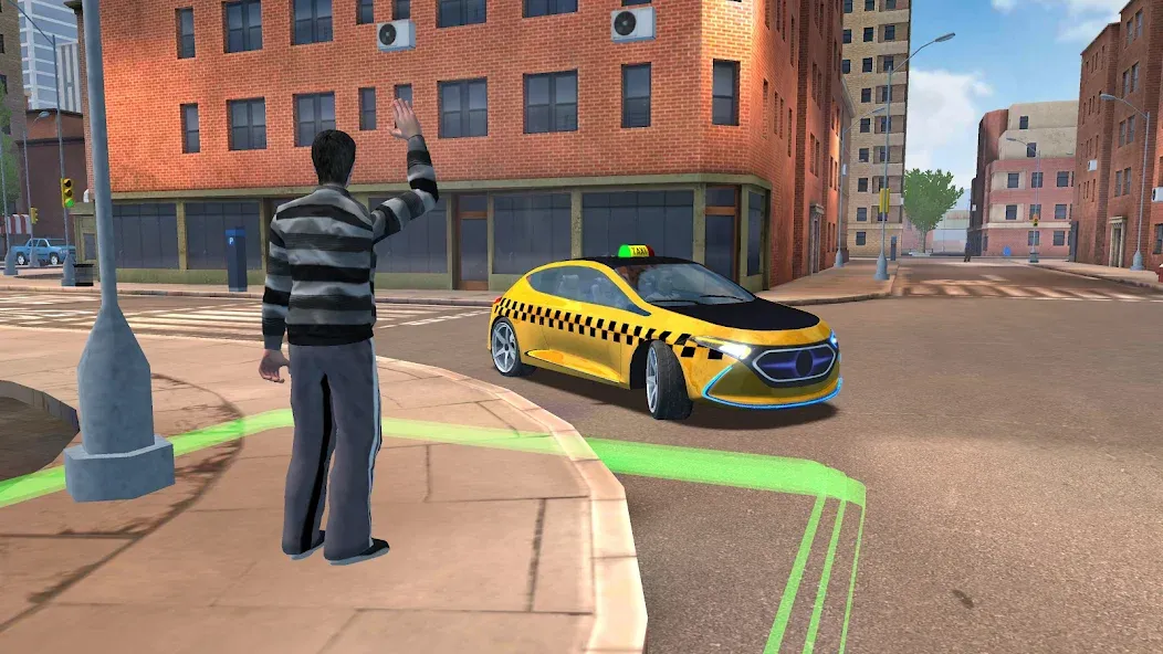 Taxi Sim 2022 Evolution на Андроид — Много денег — скриншот 4 Taxi Sim 2022 Evolution на Андроид — Много денег — скриншот 4