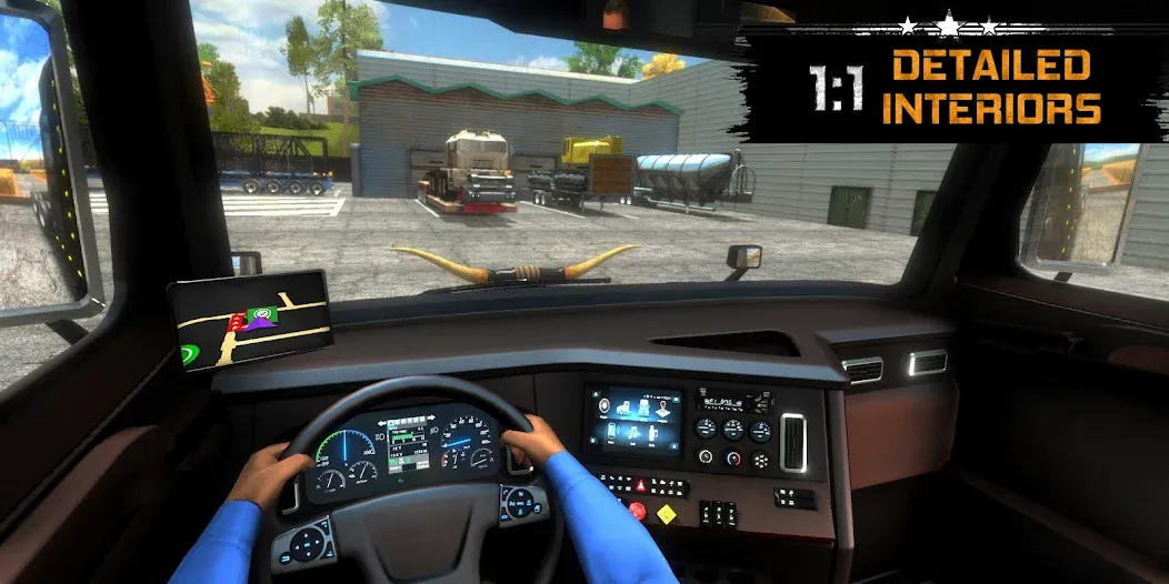 Взломанная Truck Simulator USA Revolution на Андроид — Много денег — скриншот 3
