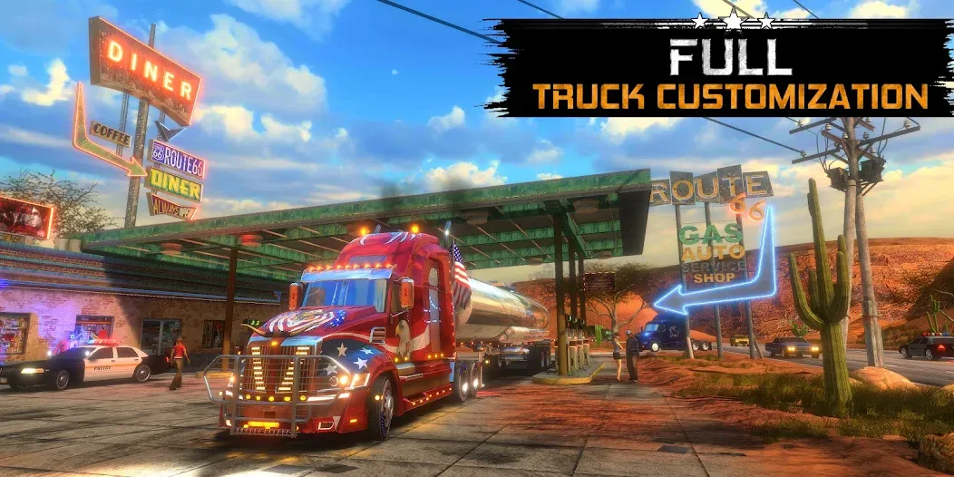 Взломанная Truck Simulator USA Revolution на Андроид — Много денег — скриншот 5