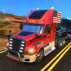 Взломанная Truck Simulator USA Revolution на Андроид — Много денег