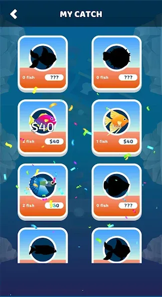 Idle Furry Fishing! MOD APK — Много денег и без рекламы — скриншот 3