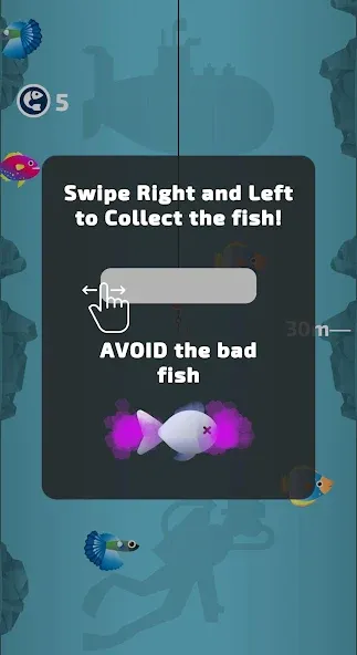 Idle Furry Fishing! MOD APK — Много денег и без рекламы — скриншот 4
