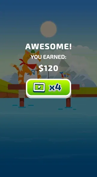 Idle Furry Fishing! MOD APK — Много денег и без рекламы — скриншот 5
