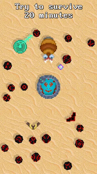 Скачать Magic Ball — 2D Survivor io MOD APK — Много денег — скриншот 1 Скачать Magic Ball — 2D Survivor io MOD APK — Много денег — скриншот 1