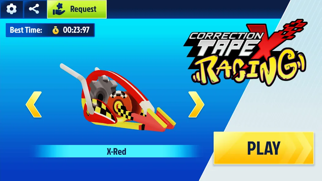 Скачать Correction Tape X Racing на Android — Много денег — скриншот 5