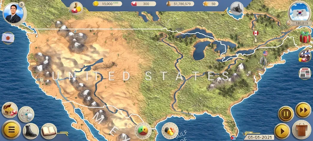 MA 2 – President Simulator MOD APK на Android — Много денег — скриншот 1