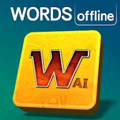 Words AI Friends Classic на Андроид — Мод Много подсказок