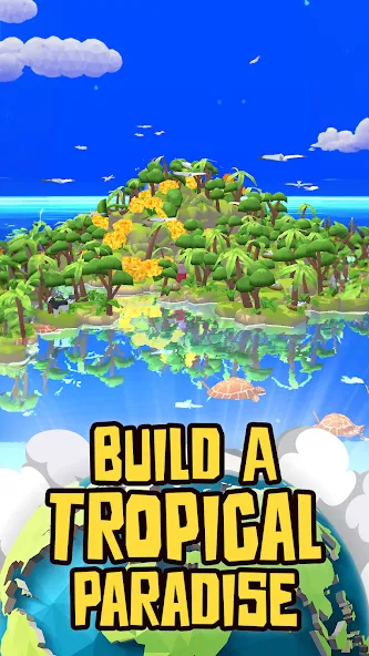 Volcano Island - Sim Game на Андроид — Много денег — скриншот 4
