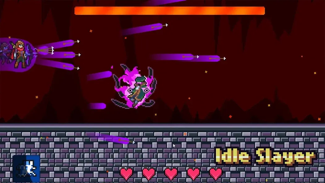 Взломанная Idle Slayer на Андроид — Много денег — скриншот 2