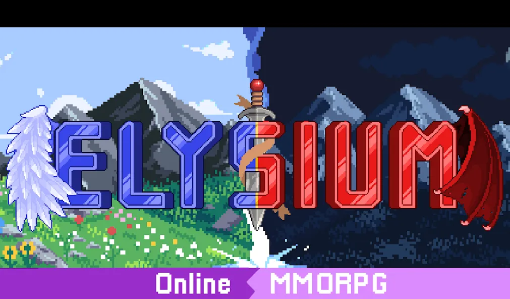 Elysium Online - MMORPG Mod APK Много денег и бессмертие — Скачать на Андроид — скриншот 1